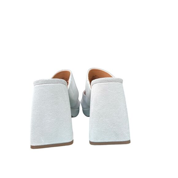 Free People NWOT Love Is Everywhere Platform Sandal Salt Gray Size 38.5 US 8.5 - Picture 3 of 9